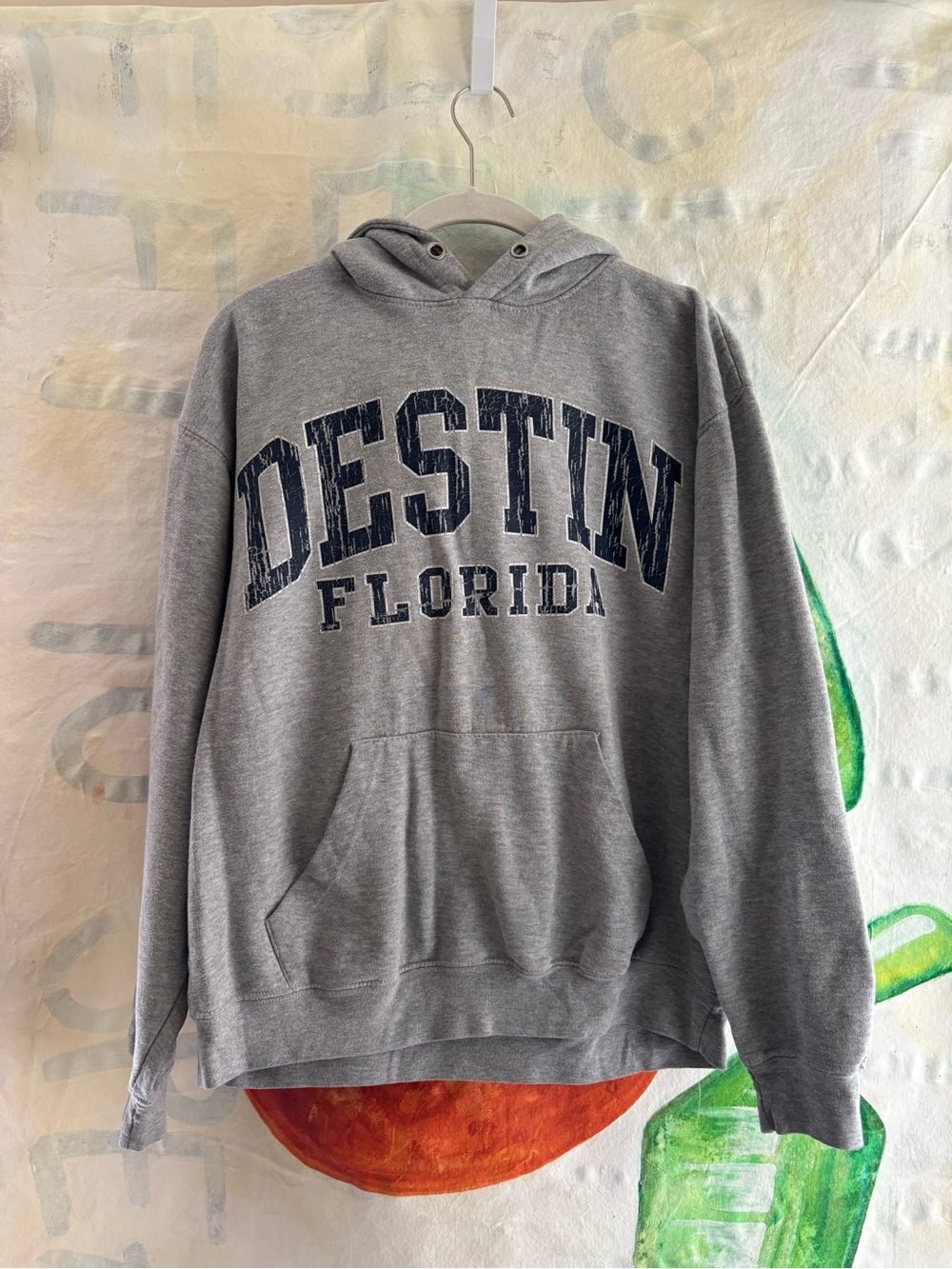 Gray Destin Florida Pullover Hoodie - Pacific & Co.